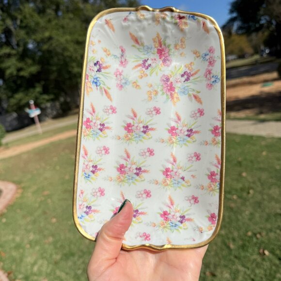 Vintage Chintz Concorde Sandwich plate - Picture 7 of 11